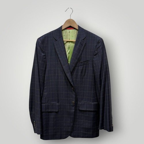 Isaia napoli mens navy - isaia, blue