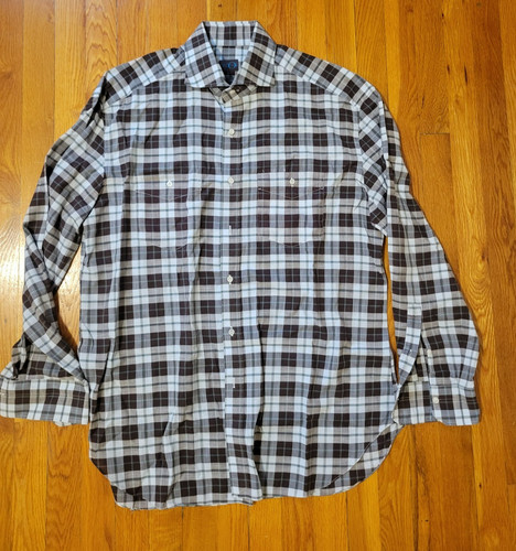 Eidos napoli shirt mens - napoli, check
